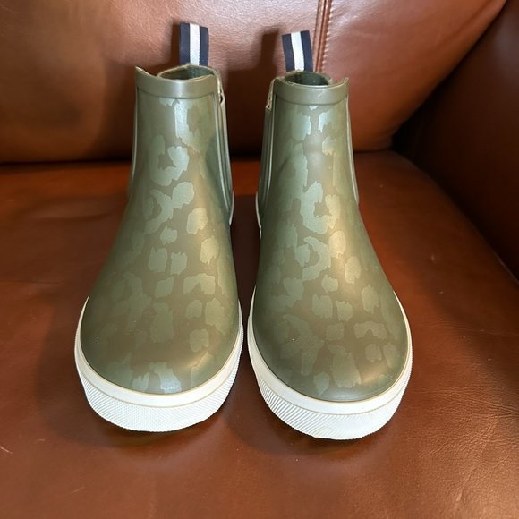 Joules Green Camo Kids Boots - Picture 4 of 12